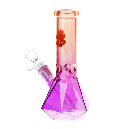 SeshGear Diamond Ombre Beaker Bong | Back View