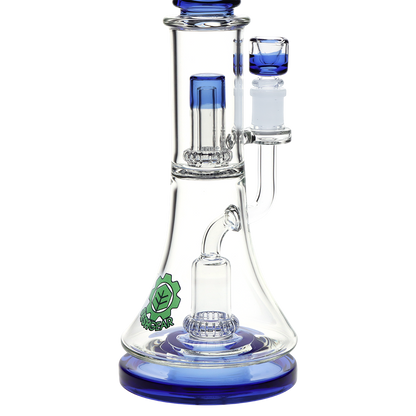 SeshGear Double Perc Beaker Bong | Base Close Up View