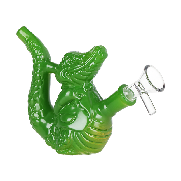 SeshGear Grinning Gator Bong | Front View