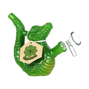 SeshGear Grinning Gator Bong | Front View