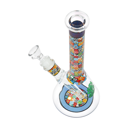 SeshGear Icon Blocks Beaker Bong | Top & Base View