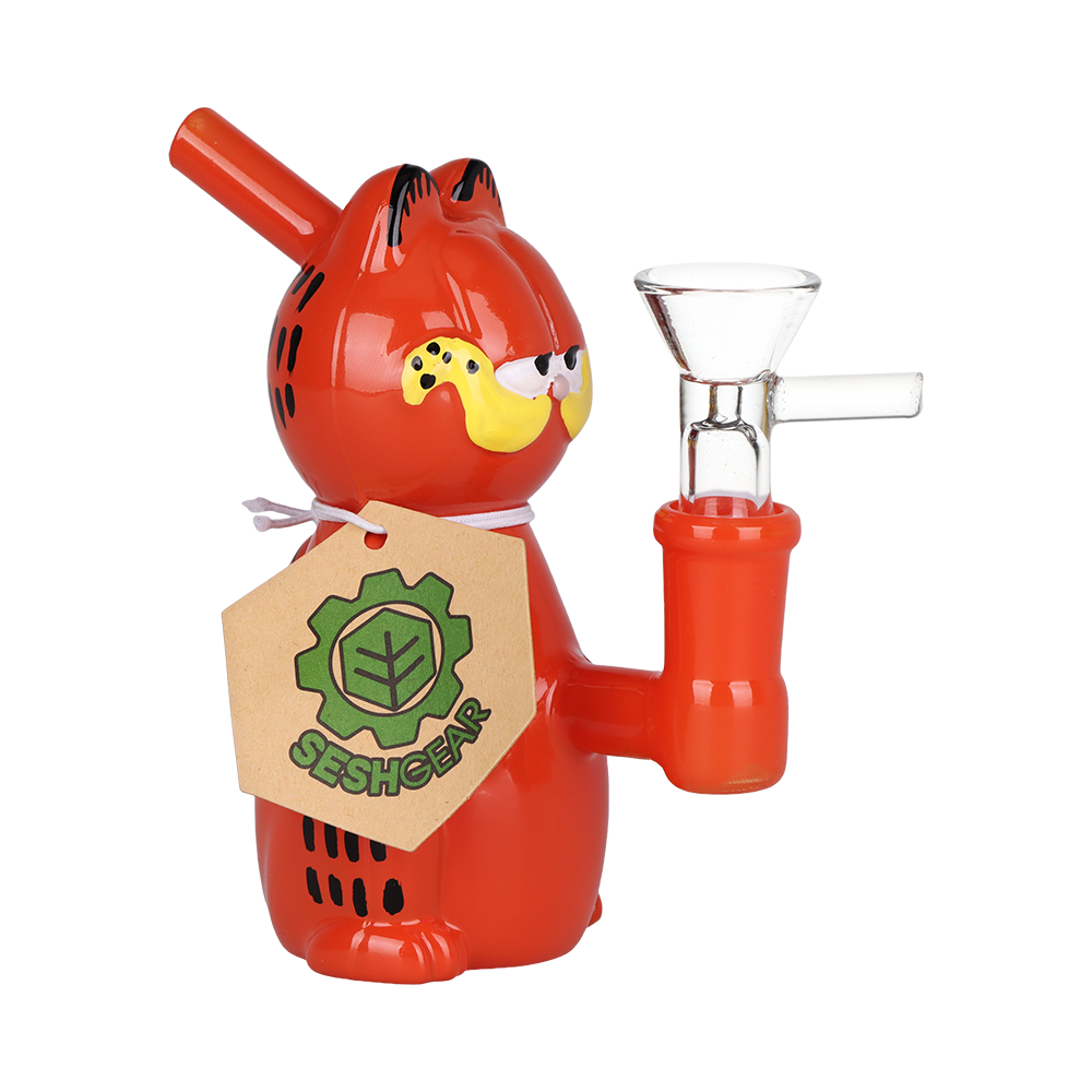 SeshGear Lasagna Lovin' Cat Bong | Front View