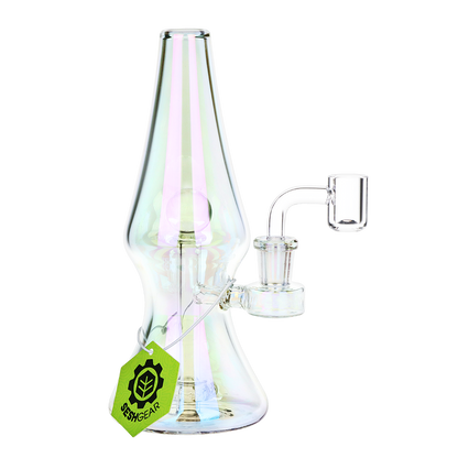 SeshGear Lava Lamp Electroplated Dab Rig | Front View