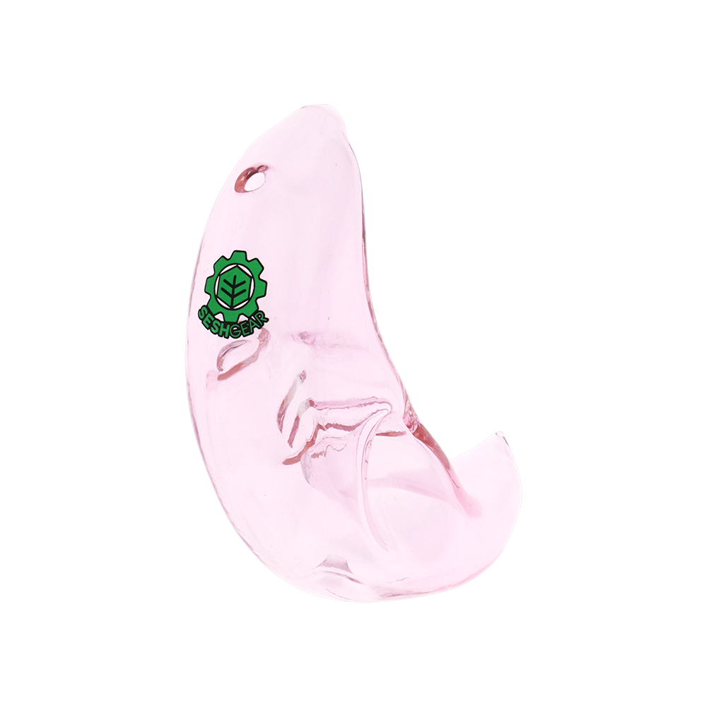 SeshGear Over The Moon Hand Pipe | Carb Hole View