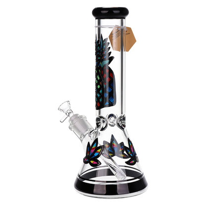 SeshGear Psychedelic Pineapple Beaker Bong | Back View