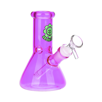 SeshGear Shorty Beaker Bong | Fuchsia