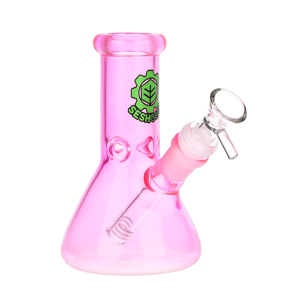 SeshGear Shorty Beaker Bong | Pink
