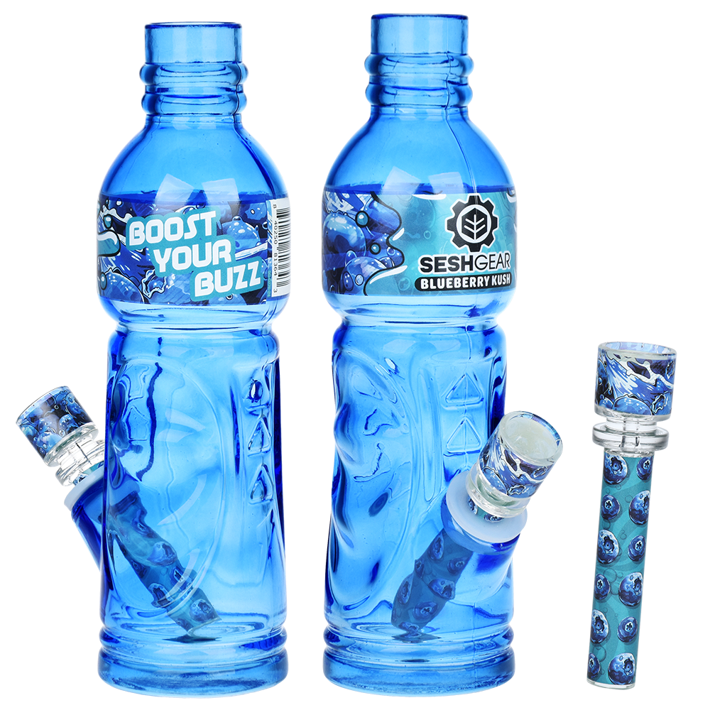 SeshGear Terpade Bottle Bong | Blueberry Kush