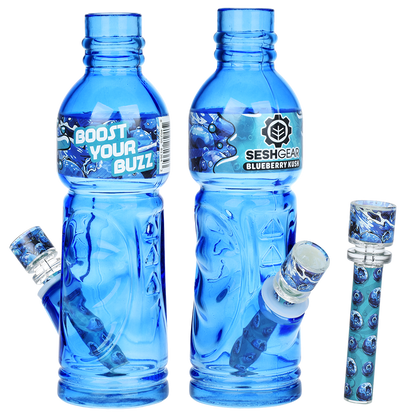 SeshGear Terpade Bottle Bong | Blueberry Kush