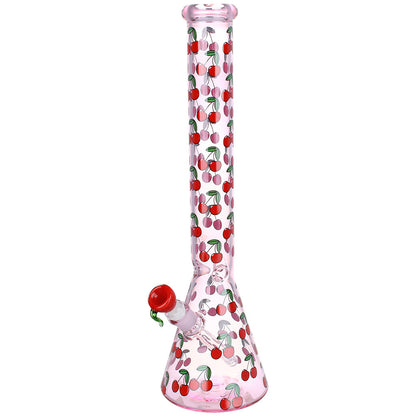 SeshGear Very Cherry Beaker Bong | Extra Large Size | Front View