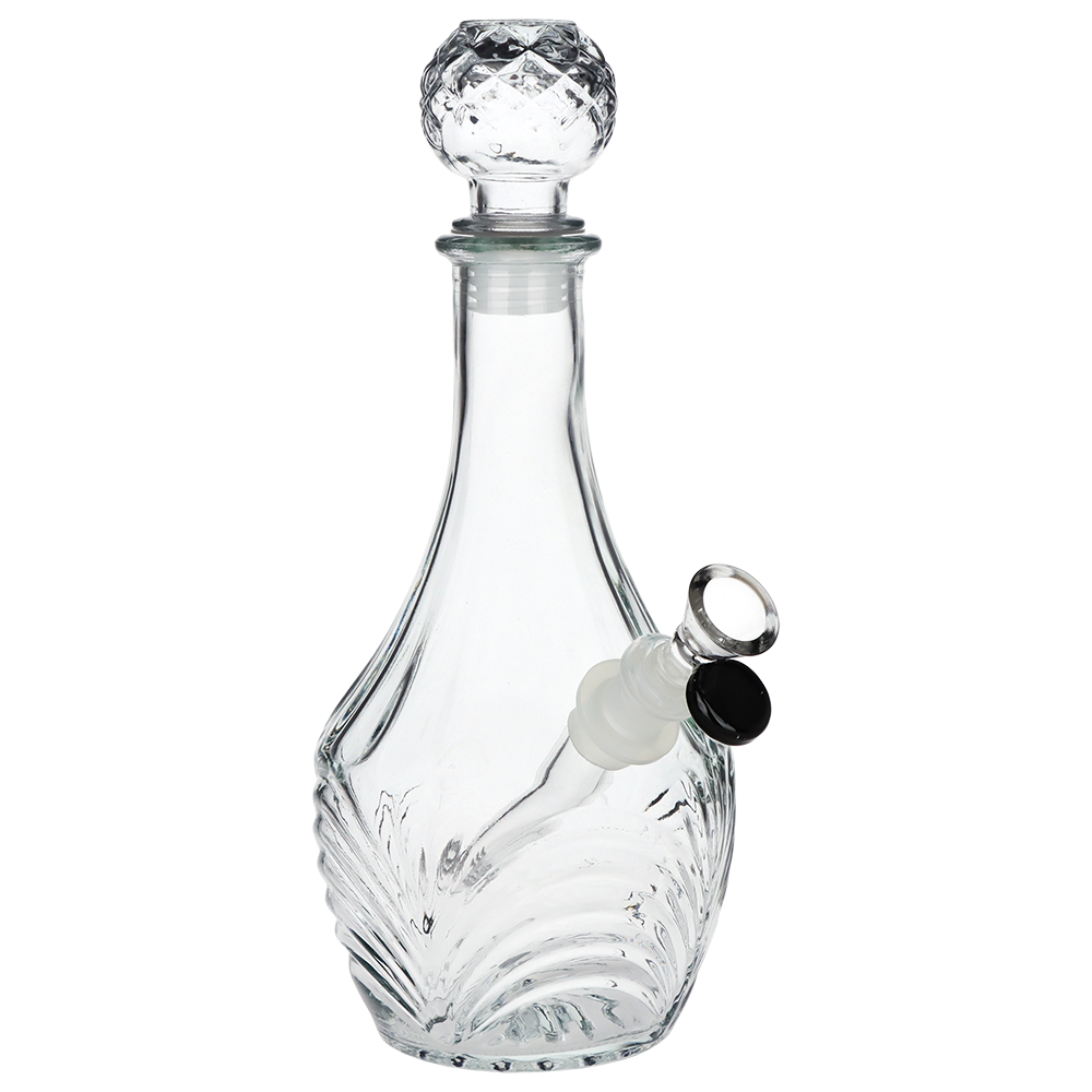 SeshGear High Stripe Vintage Decanter Bong | Black