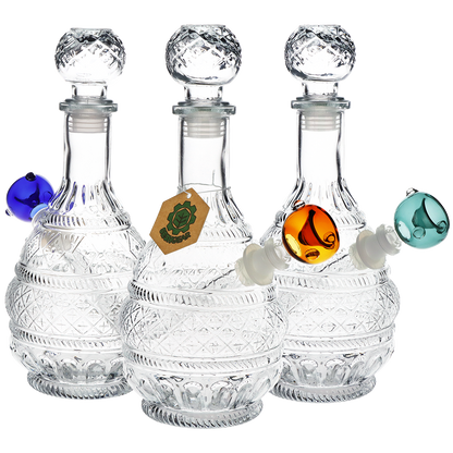 SeshGear Round Lotus Vintage Decanter Bong | Group