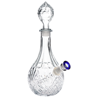 SeshGear Water Drop Vintage Decanter Bong | Blue