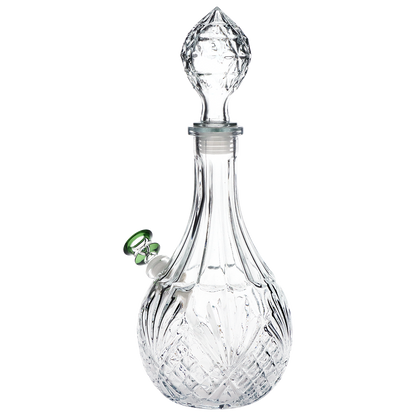 SeshGear Water Drop Vintage Decanter Bong | Rear View