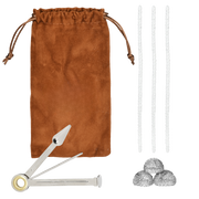 Velvet drawstring pouch, Poking & Tamping Tool, Metal Bowl Screens, Pipe Cleaners
