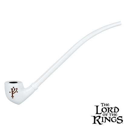 GANDALF THE WHITE™ Smoking Pipe | Shire Pipes™ x The Lord of the Rings™ | Side View