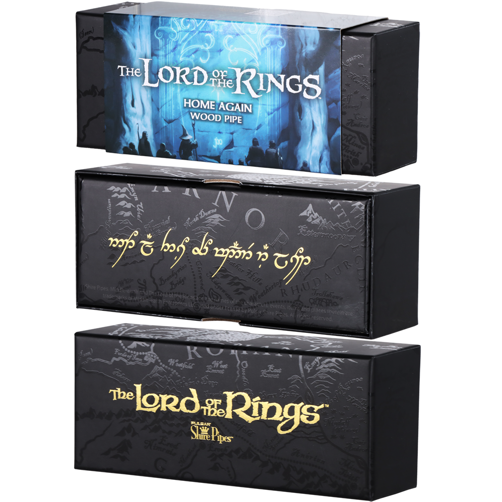 HOME AGAIN™ Smoking Pipe | Shire Pipes™ x The Lord of the Rings™ | Packaging