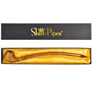 Shire Pipes The Charming | Bent Prince Churchwarden Smoking Pipe | Packaging