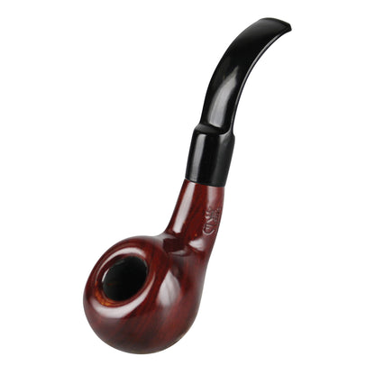 Shire Pipes Bent Tomato Smoking Pipe | The Excursionist | Top View