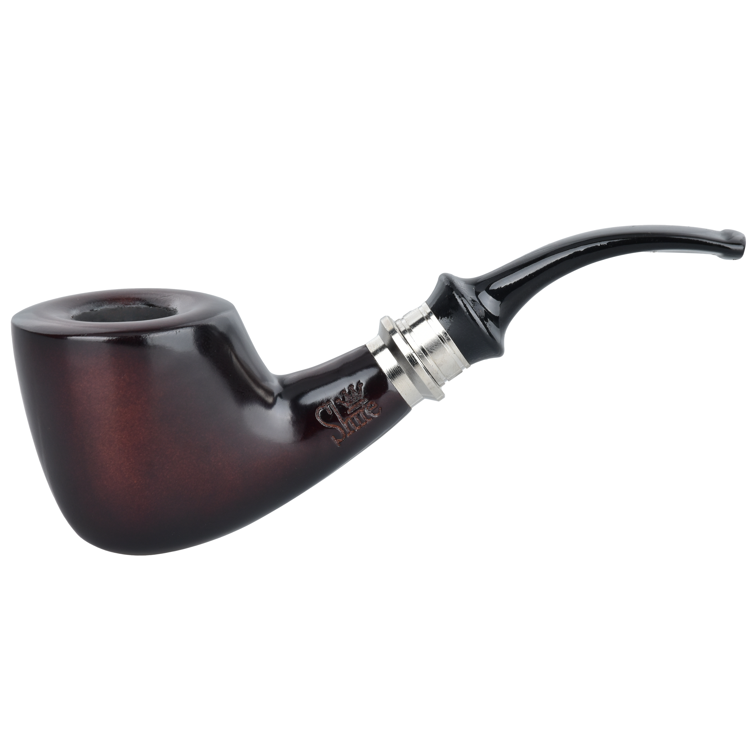 Shire Pipes Bent Dublin Smoking Pipe | The Scout