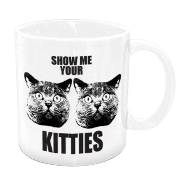 Show Me Your Kitties Ceramic Drinking Mug