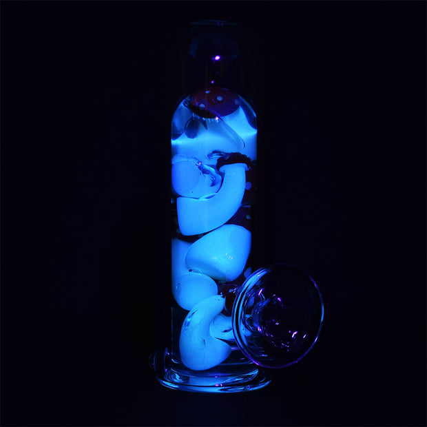 Shroom Party Glow Hand Pipe | Glow In The Dark 