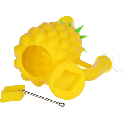 Silicone Pineapple Bong | Hidden Stash Container & Dab Tool