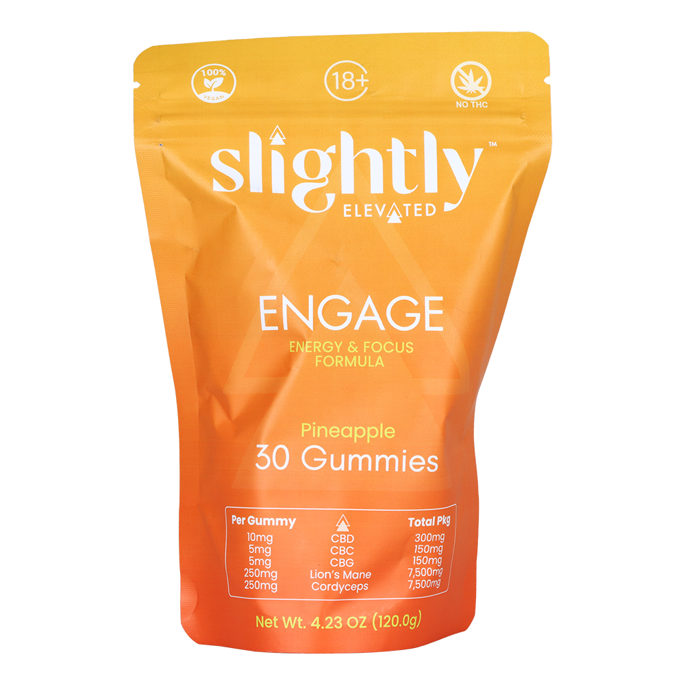 Slightly Elevated Mushroom Gummies | ENGAGE