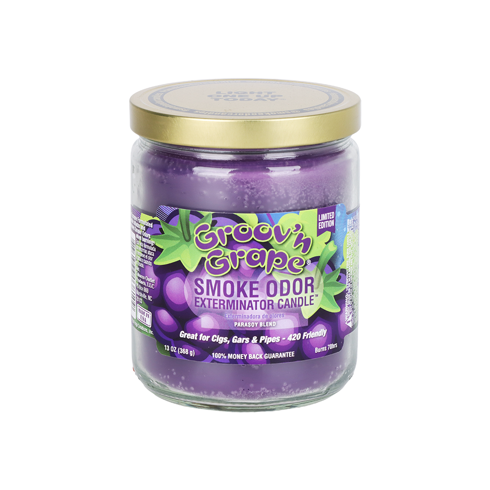 Smoke Odor Exterminator Candle | Groov'n Grape