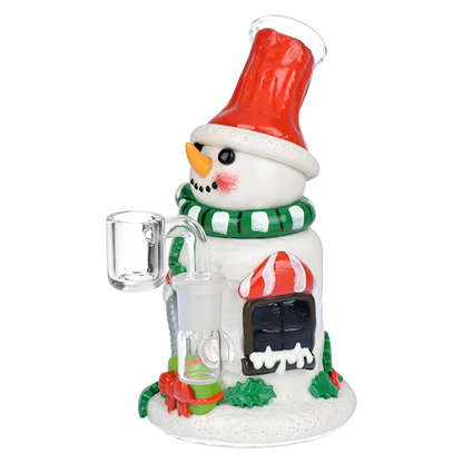 Snow Place Like Home Dab Rig | Side View