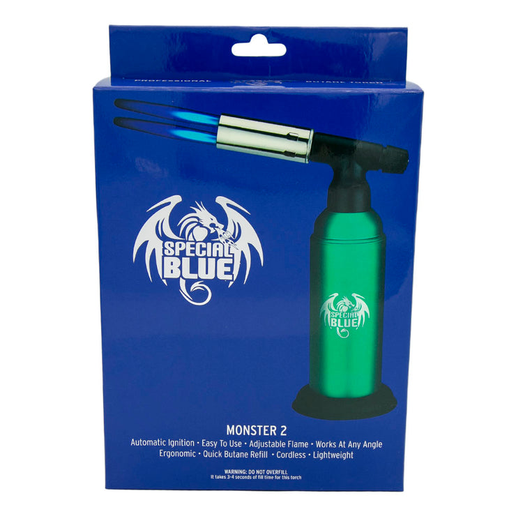 Special Blue Monster Pro 2 Torch Lighter | Packaging