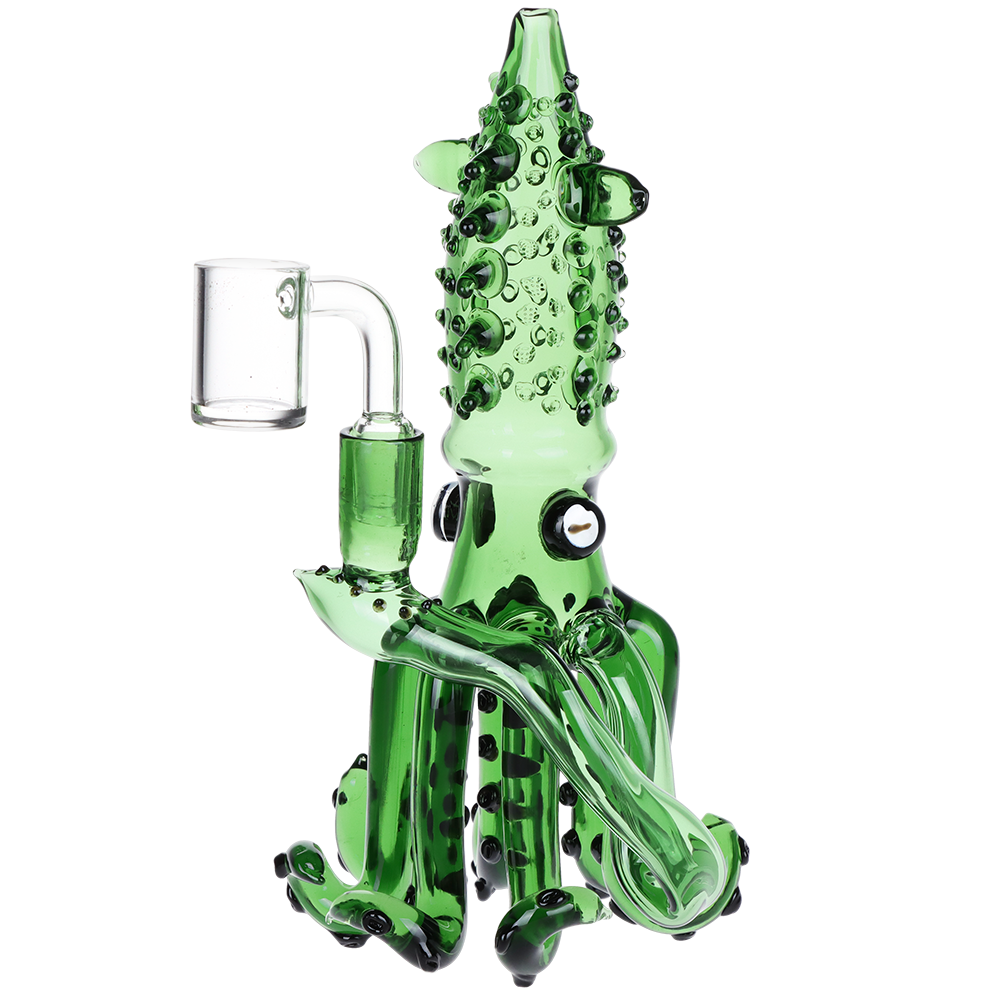 Spiny Squid Concentrate Pipe | Side View