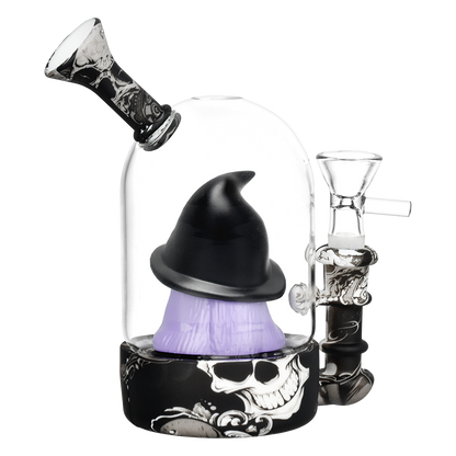 Spooky Witch Silicone Bong | Back View