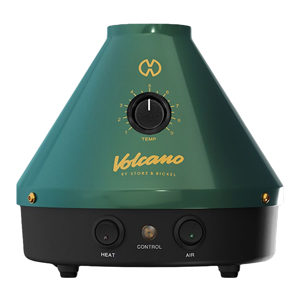 Storz & Bickel Volcano Classic Vaporizer | 25th Anniversary Edition Green | Front View