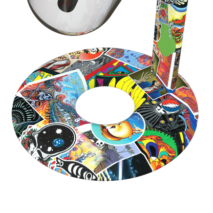 Stündenglass Gravity Infuser | Grateful Dead Legacy Patchwork | Base View