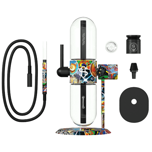 Stündenglass Gravity Infuser | Grateful Dead Legacy Patchwork | Contents