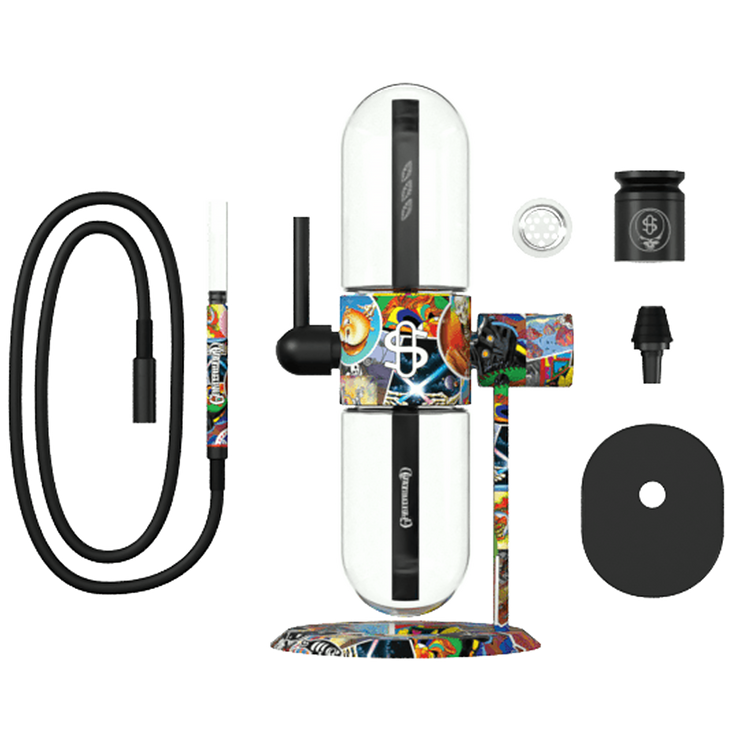 Stündenglass Gravity Infuser | Grateful Dead Legacy Patchwork | Contents