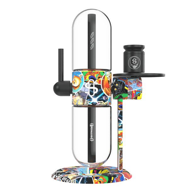Stündenglass Gravity Infuser | Grateful Dead Legacy Patchwork | Front View