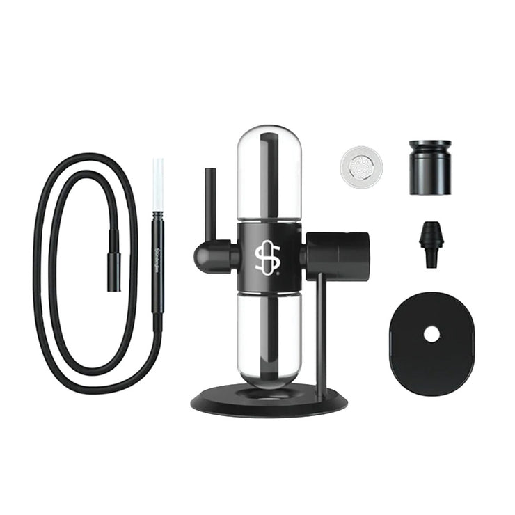 Stündenglass Kompact Gravity Infuser | Black | Kit Contents