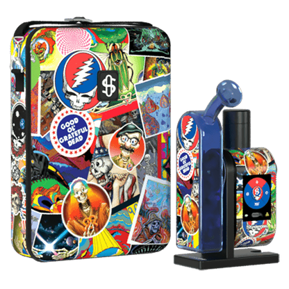 Stündenglass Modül Dok Deluxe Travel Kit | Grateful Dead Legacy Patchwork | Unit & Case