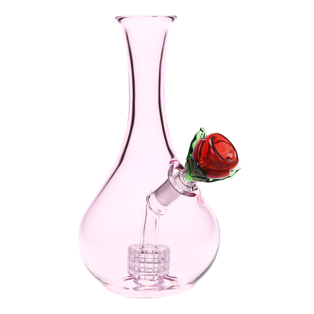 Tender Rose Vase Bong | Front View
