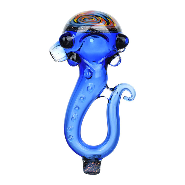 Tentacle Whirlpool Hand Pipe | Blue | Top View