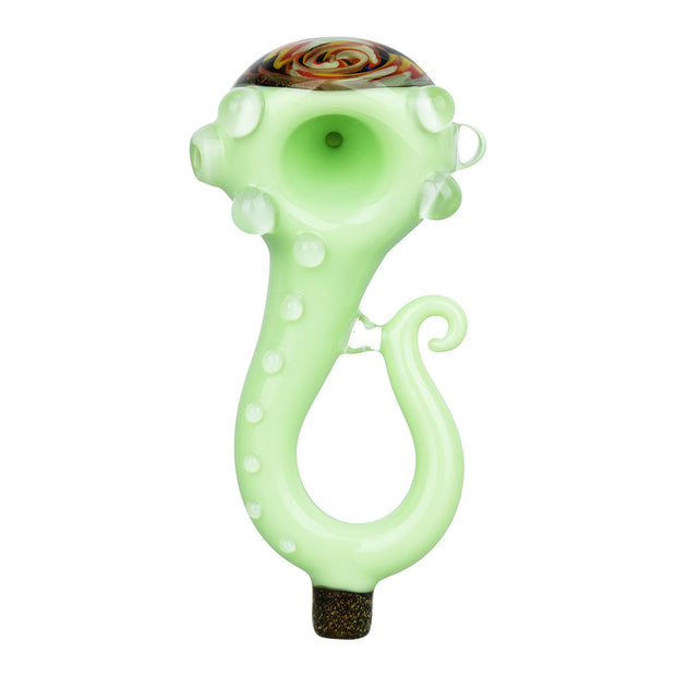 Tentacle Whirlpool Hand Pipe | Green | Top View