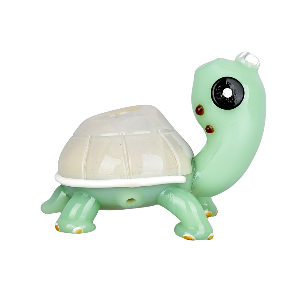 Tranquil Turtle Hand Pipe | Side View
