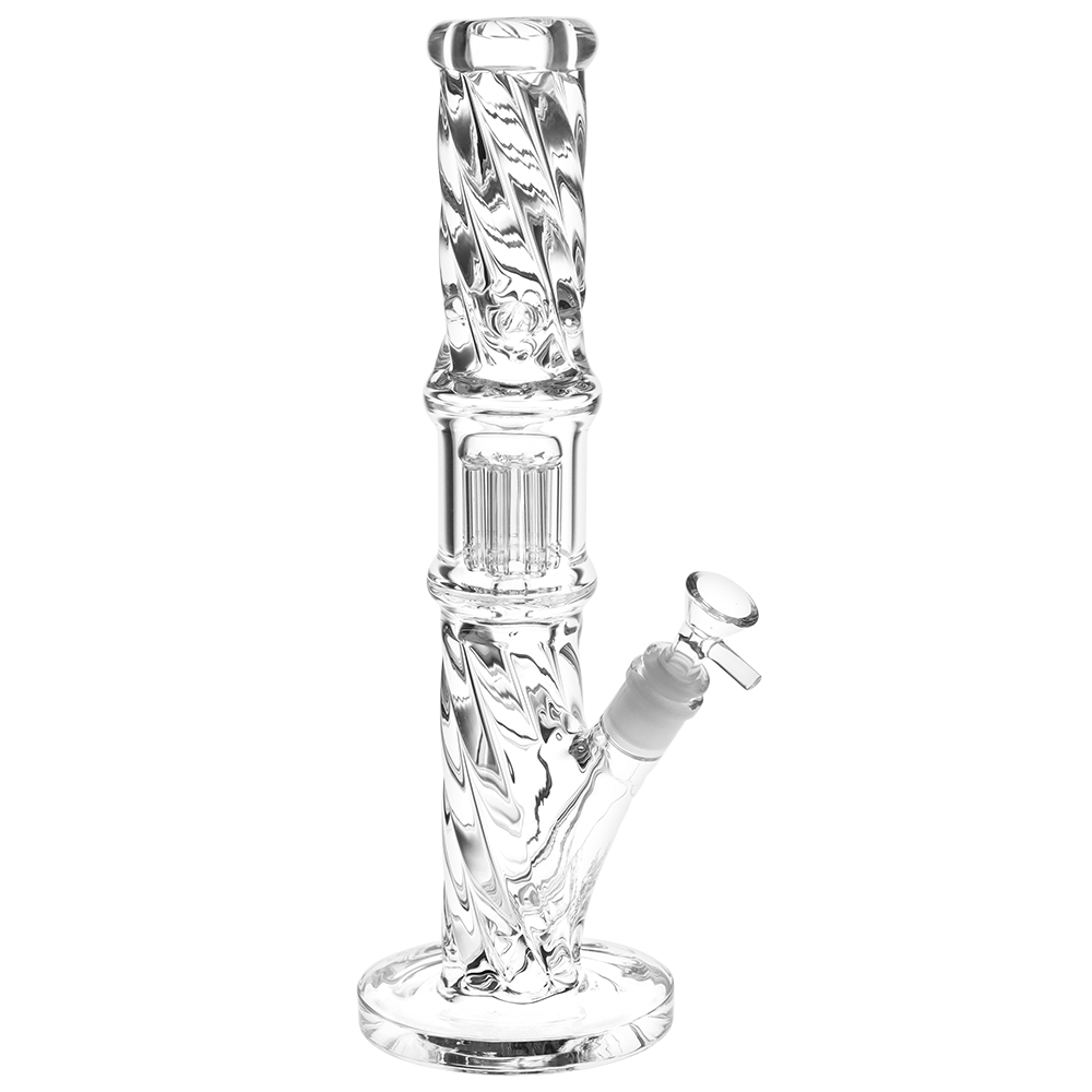 Translucent Twisty Tube Bong | Clear