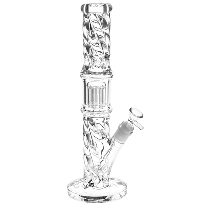 Translucent Twisty Tube Bong | Clear