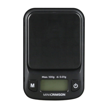 Truweigh Mini Crimson Collapsible Bowl Scale | Scale Top View