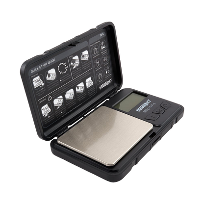 Truweigh Robust Rechargeable Digital Mini Scale | Open View