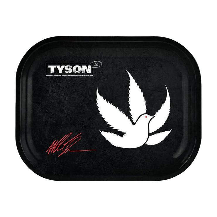 Tyson 2.0 Metal Rolling Tray | Pigeon | Black Medium Size