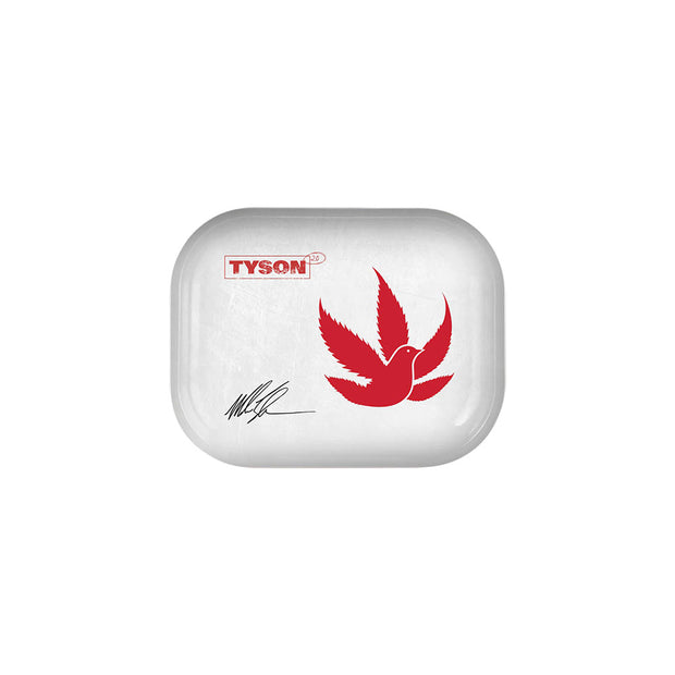 Tyson 2.0 Metal Rolling Tray | Pigeon | White Small Size